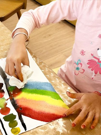 Scribble Space - Art Classes & Workshops The Joy of Making: Process & Sensory Art photo 4