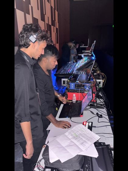 The lighting and audio console for the Myntra G.O.A.T. Awards. We create the right atmosphere for both the awards presentation and the live performances.