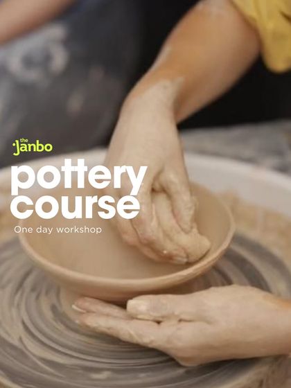 A simple, impactful flyer for our one-day pottery course.