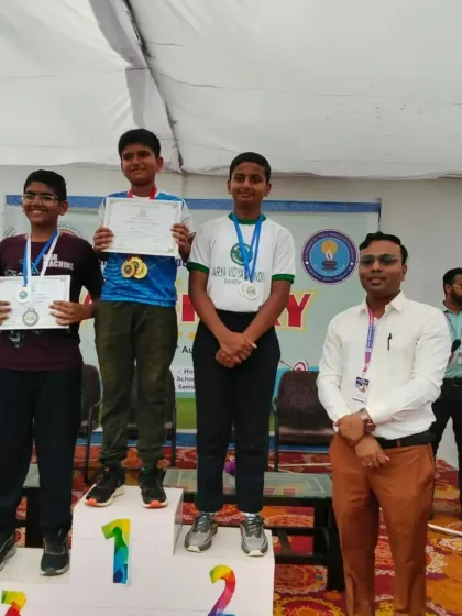 More champions on the podium. Our students consistently perform at regional and state level competitions, bringing home medals and making us proud. This is a testament to their hard work and our focused training program.