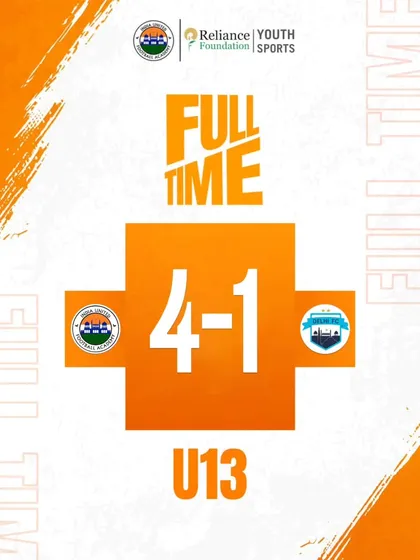 Our U13s rose to the challenge against a tough opponent, delivering a convincing 4-1 win against Delhi FC.