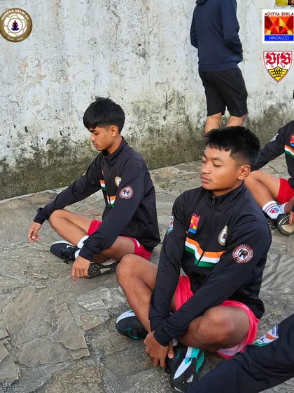 The team practices mindfulness together. This shared experience strengthens their bond and reinforces the importance of mental strength in achieving their football dreams.