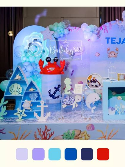 Birthday 365 - Themed Kids' Birthday Party Planning Underwater & Mermaid Magic photo 23