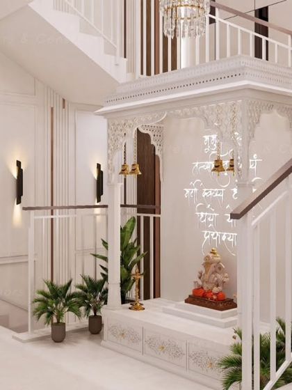 Latest Interiors by Shivam Manchanda - Turnkey Luxury Residential Interiors Sacred Spaces: Modern Pooja Rooms photo 3
