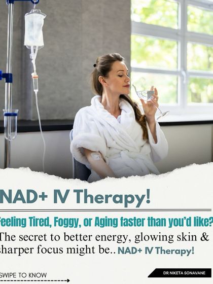 Feeling tired, foggy, or aging faster than you'd like? The secret to better energy and glowing skin might be NAD+ IV Therapy, a treatment that recharges your cells from within.