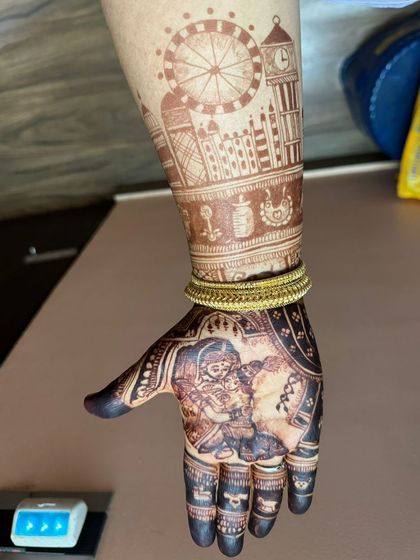Lotus Mehendi Arts - Bridal & Occasion Mehendi Baby Shower & Naming Ceremony Mehendi photo 25