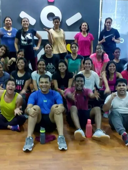 A post-party pyramid after a magical Sunday morning Zumba class. The air was filled with so much energy and insane dancing. You guys slayed it.