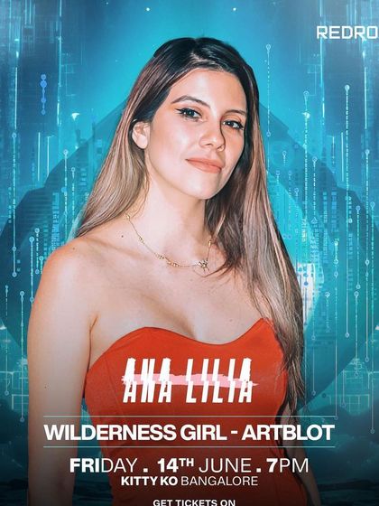 The flyer for a massive night with Ana Lilia at Kitty Ko. Her global experience brings a special energy that elevates the entire event.