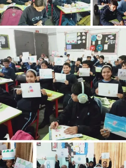 Every child is an artist! We conducted a "Budding Artist Competition" at a local school to help children learn and express themselves in a fun, creative way.