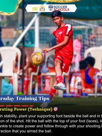 A Thursday Training Tip on generating power in your shot. We provide practical, technical advice to help our players improve every aspect of their game.