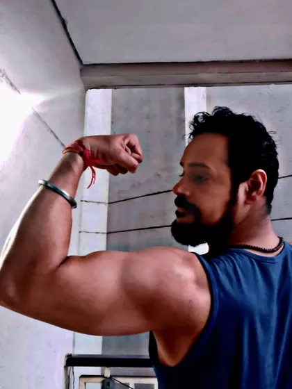 From another angle, the same principle applies. Consistent effort in your arm workouts will lead to visible gains in muscle size and definition.