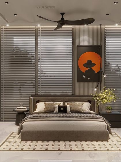 N.K. Architects - Interior Design Serene & Luxurious Bedrooms photo 37