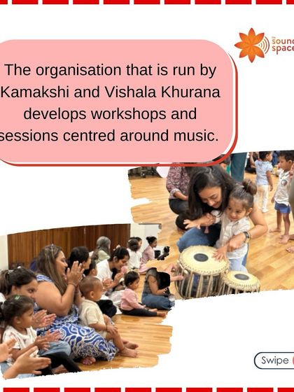 A graphic from a Sunday Mid-day article, introducing us as the sister-duo behind The Sound Space.