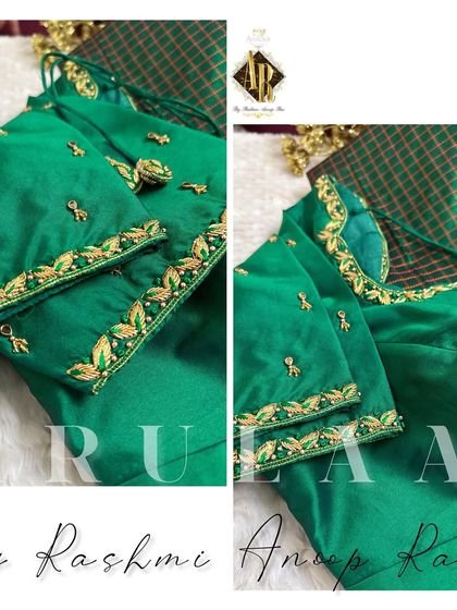 Arulaa by Rashmi Anoop Rao - Custom Bridal & Occasion Wear for Women A Kaleidoscope of Blouses photo 12