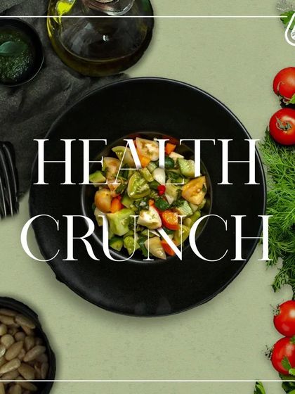 A healthy salad is a great way to get a crunch. This bowl is filled with fresh greens, vegetables, and a light dressing, providing fiber and vitamins to keep you energized.