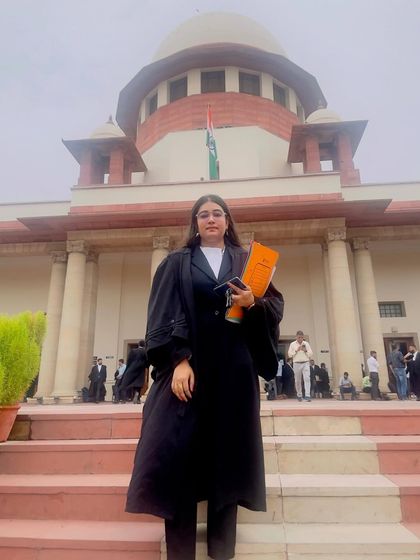 At the Supreme Court, ready with the case files. I can get you out of a scrape, provided you trust my strategy and guidance.