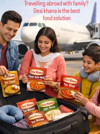 Packing for an international family trip? Don't forget the most important thing. Our meal packets are super lightweight and easy to pack, ensuring you have delicious vegetarian and Jain food options sorted for the entire vacation.