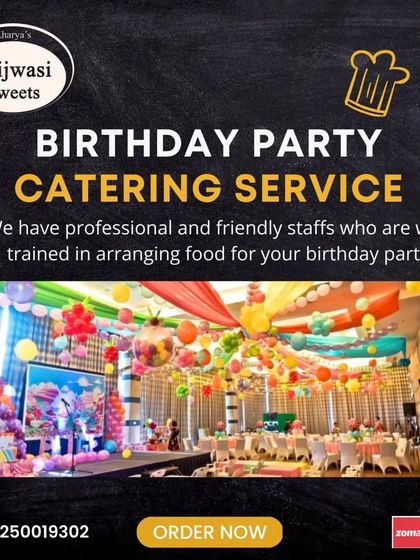My professional and friendly staff are well-trained in arranging food for your birthday party, ensuring everything runs smoothly.
