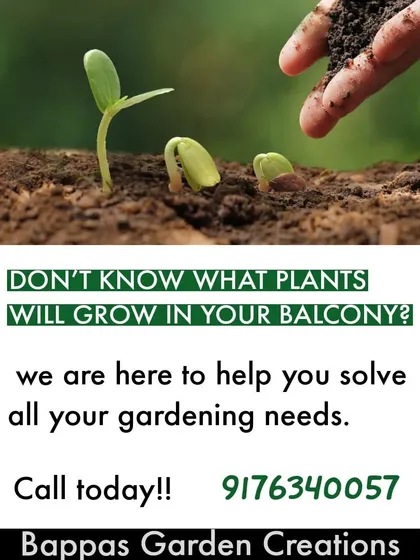 Don't know what plants will grow in your balcony's specific sunlight conditions? Do not worry, we are here to help. Call us today, and our experts will help you choose the perfect plants for your space.