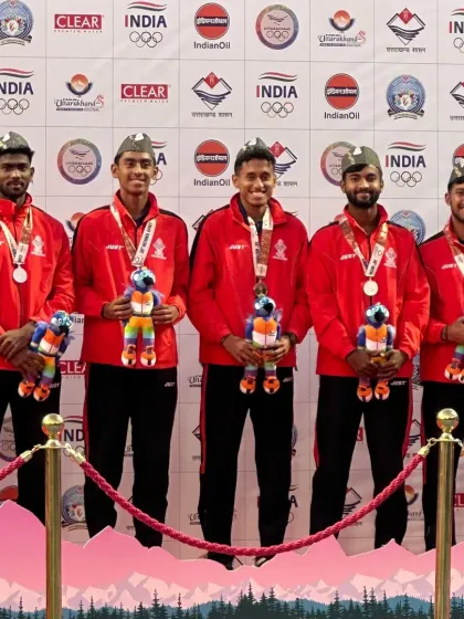 Our program develops players for success at every level, including senior competitions. It was a proud moment to see our trainee Anup Bangargi and his teammates secure a Bronze Medal for Team Maharashtra at the 38th National Games.