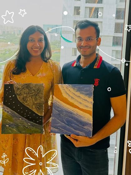 Trove Experiences - Art & Craft Experiences Textured Canvas Painting photo 3