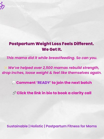 Postpartum weight loss feels different, and I get it. This mama did it while breastfeeding, and with the right support, you can too.