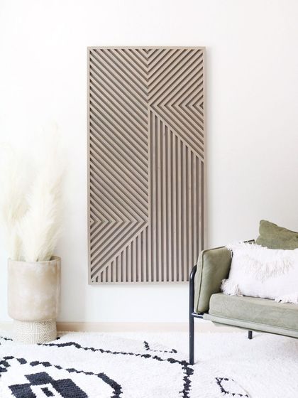 Best of Bharat - 3D & Sculptural Wall Art Modern Geometric Wood Art photo 27