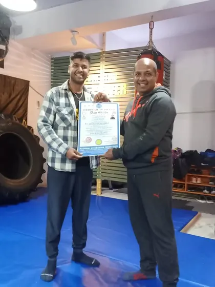Congratulations to our coach Sandeep Singh on his promotion to 1st Dan Black Belt and certification as a National Referee.