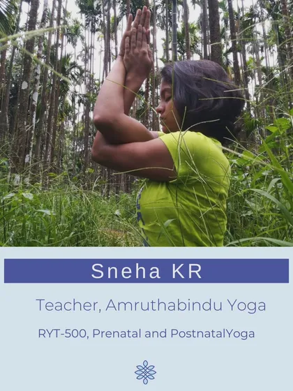 Meet Sneha KR, an internationally certified teacher and professional athlete. Her background in sports brings a disciplined, mindful, and compassionate approach to each class.