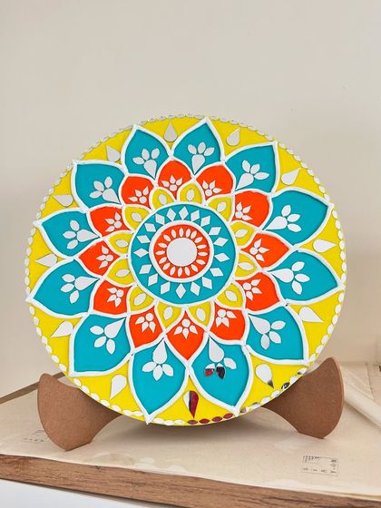 Paint Cafe Studio - Custom Handmade Crafts Traditional Indian Crafts: Lippan & Mirror Art photo 13