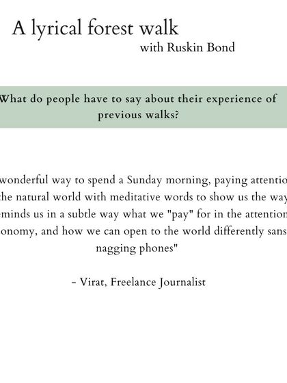 These are more reflections from people who have joined my walks. Their words speak to the soul-nourishing, meditative, and connecting power of blending poetry with nature. I am so grateful for their willingness to share their experiences.