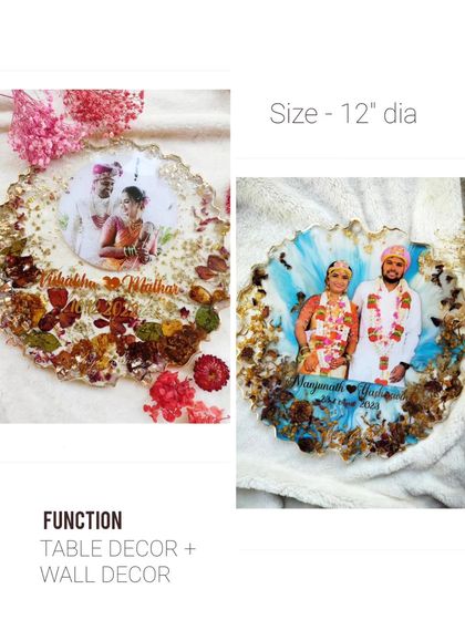 Vinys Galleria - Custom Resin Home Decor Round & Agate Style Photo Frames photo 45