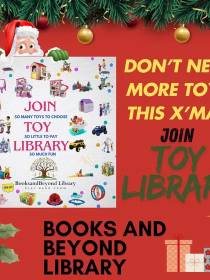 You don't need more toys this Christmas, you just need a toy library. Join today to give the gift of variety and fun without adding to the clutter.