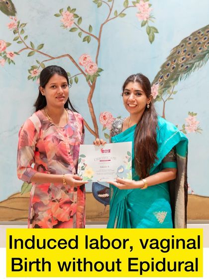 This is Rebecca, who transformed from being petrified of labor to having a vaginal birth without an epidural. Her story is a powerful reminder of the strength every woman holds within.