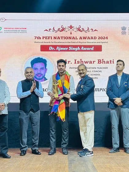 I am deeply honored to have received the 'Dr. Ajmer Singh Award' for Best Coach. This recognition from the Physical Education Foundation of India inspires me to continue my work in empowering young athletes and developing grassroots sports.