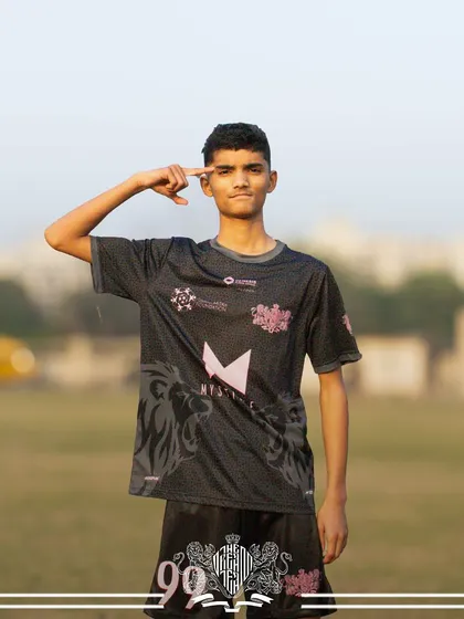U17 Lion, saluting the game.