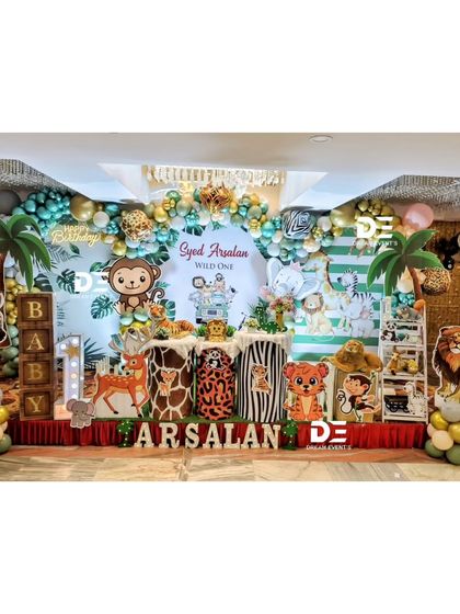 Dream Events - Kids' Birthday Party Decoration Jungle & Safari Adventures photo 6