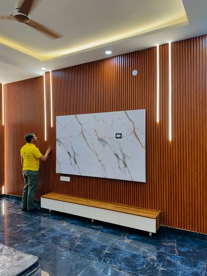 Vipin Rajput - Decorative Wall & Ceiling Design TV & Media Unit Designs photo 19