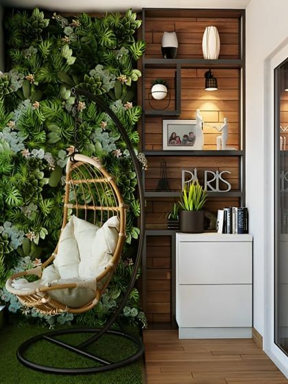 Interiors - Balcony Design & Landscaping Lush Green Havens photo 5