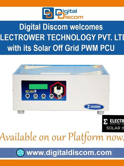 The Solar Off-Grid PWM PCU from Electrower is a cost-effective power conditioning unit for managing your solar energy system and providing reliable power.