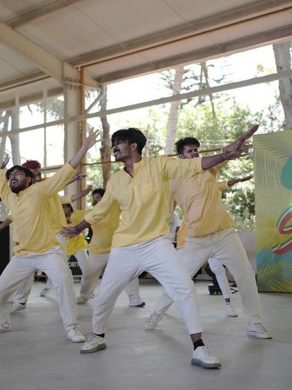 A vibrant, high-energy performance from one of our batches at Spectra.
