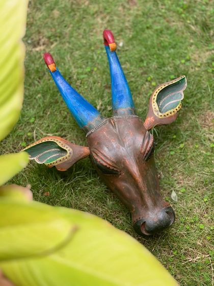 Greenhouse - Curated Artisan & Vintage Decor Hand-Carved Traditional Masks photo 12