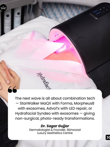 The future of aesthetics is combination therapy. I often layer treatments like StarWalker with Forma or Morpheus8 with exosomes to achieve non-surgical, photo-ready transformations that are tailored to your specific needs.