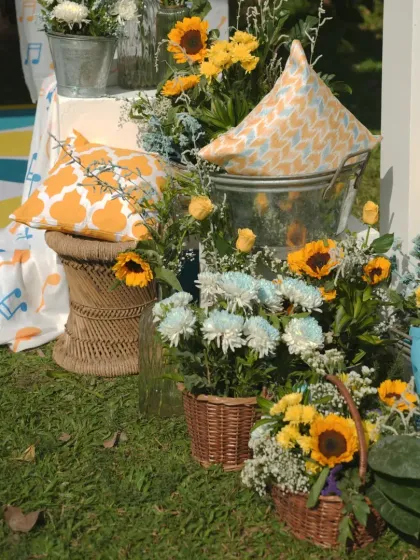 Vibrant Haldi & Mehendi Functions photo 28