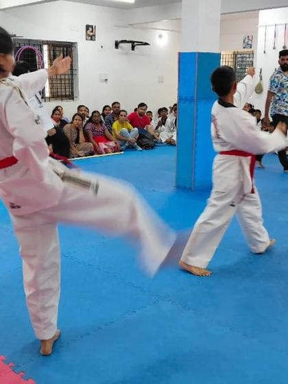 CTA Taekwondo & Fitness Clubs - Taekwondo for Kids & Teenagers Dynamic Kicking & Sparring Drills photo 36