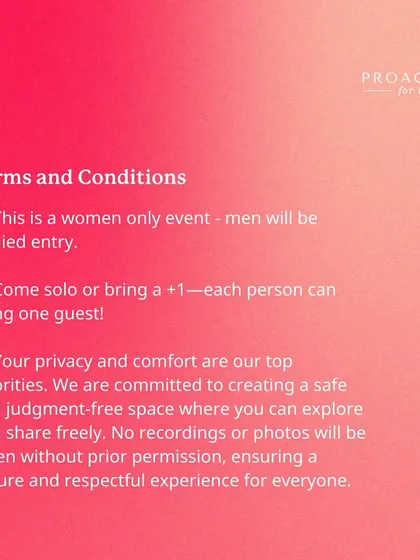 For our Galentine's Day workshop, we created a safe, women-only event where privacy and comfort were our top priorities. No recordings or photos were taken without permission.