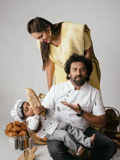 At the heart of every great business is a strong team and a deep passion. Here with my husband and our son, who is already a little chef in the making. This journey is a family affair, and I bring that sense of partnership and dedication to every client I work with.