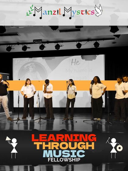 Our fellows stand together on stage, ready to begin their journey. The LTM Fellowship is a platform for young artists to grow, lead, and make a tangible difference in their communities.