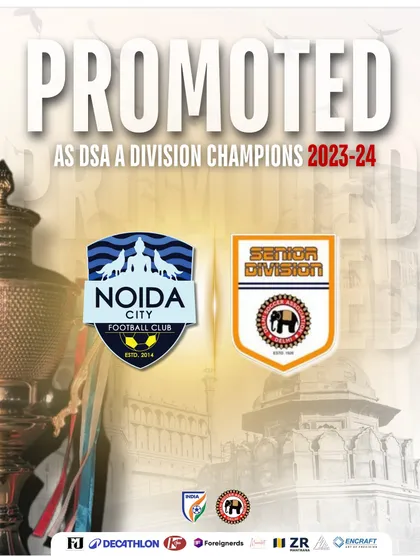 Promoted as champions. We have officially earned our place in the Senior Division, not just by participating, but by conquering the A Division league. The next chapter is here.