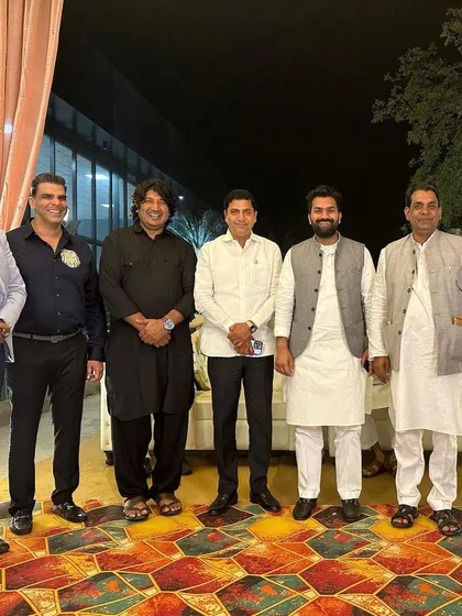 Attending the 'Dawat-e-Walima' of a friend's nephew. I extend my heartfelt congratulations and best wishes to the newly married couple.